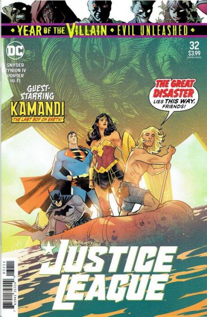 2019 - Justice League, Vol. 3 #32 Var. A - Part Three - M - ENG - PRE-ORDER 1