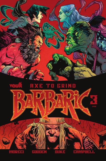 2022 - Vault Comics - ON DEMAND - Barbaric: Axe To Grind #3 Var. A - M - Eng 1