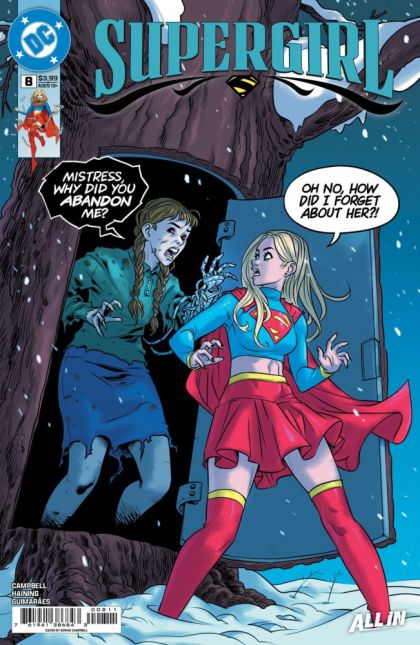 2025 - Supergirl, Vol. 8 #8 Var. A - Not a Creature Was Stirring - M - ENG - PRE-ORDER 1