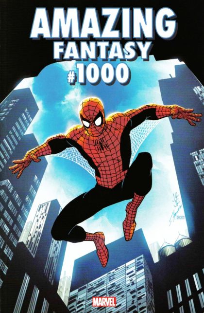 2022 - Amazing Fantasy 1000 #1000 Var. A - Just Some Guy / Sinister 60th / Spider-Man vs. Conspiriton /  The Kid's Got a Good Eye / In the Flesh / Slaves of the Witch-Queen / You Get It / With Great Power... / Along Came a Rhino... - M - ENG - PRE-ORDER 1