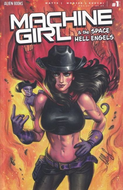 2024 - Alien Books - ON DEMAND - Machine Girl & Space Hell Engels #1 Var. B - M - Eng 1