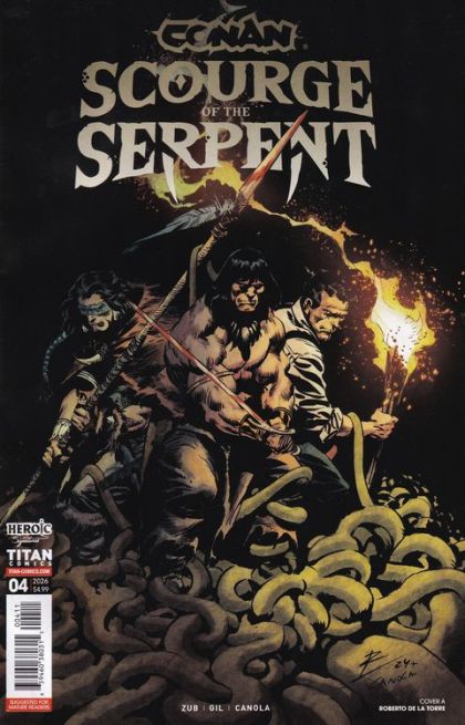 2026 - Conan The Barbarian: Scourge Of The Serpent #4 Var. A - M - ENG - PRE-ORDER 1