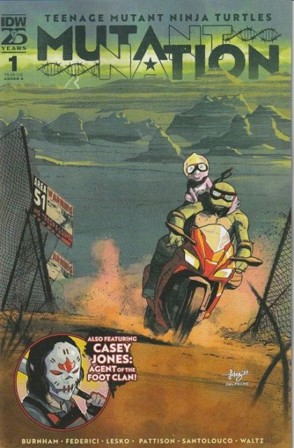 2024 - Teenage Mutant Ninja Turtles: Mutant Nation #1 Var. A - M - ENG 1
