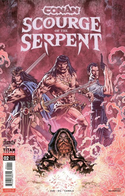 2025 - Conan The Barbarian: Scourge Of The Serpent #2 Var. D - Words Of Power - M - ENG - PRE-ORDER 1
