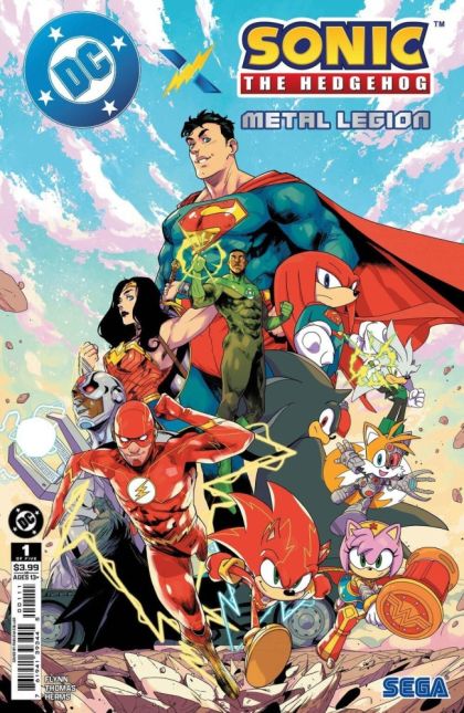 2026 - DC x Sonic the Hedgehog: The Metal Legion #1 Var. A - M - ENG 1