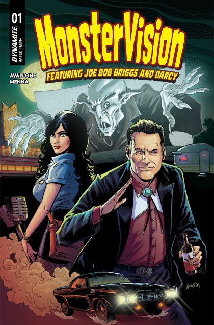 2026 - MonsterVision Featuring Joe Bob Briggs and Darcy #1 Var. A - M - ENG - PROMO 1