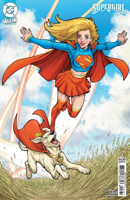 2025 - Supergirl, Vol. 8 #8 Var. C - Not a Creature Was Stirring - M - ENG 1
