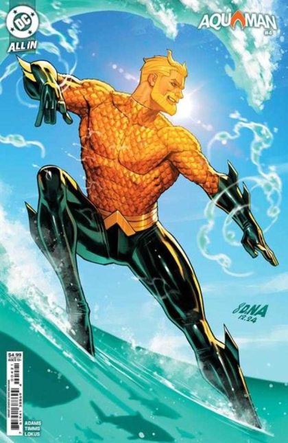 2025 - Aquaman, Vol. 9 #4 Var. B - Into the Blue - M - ENG - PRE-ORDER 1