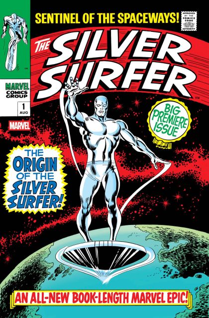 2026 - Silver Surfer, Vol. 1 #1 Var. C - Origin of the Silver Surfer! / The Wonder of the Watcher! - M - ENG 1