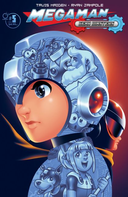Mega Man Gear Masters #4 (Of 5) Cvr C Jorge M Velez Var - M - ENG - PROMO 1