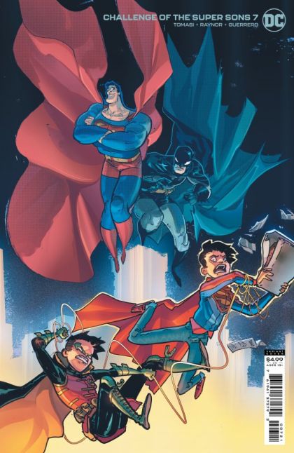 2021 - Challenge of The Super Sons #7 Var. B - Death To The Doom Scroll! - M - ENG - PRE-ORDER 1