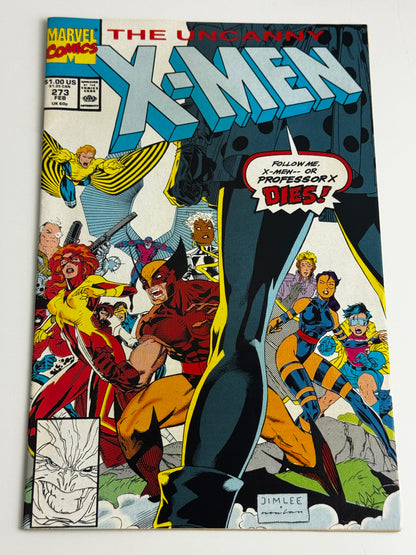 1990 - Uncanny X-Men, Vol. 1 #273 Var. A - Too Many Mutants! Or Whose House Is This, Anyway? - NM- - ENG 1