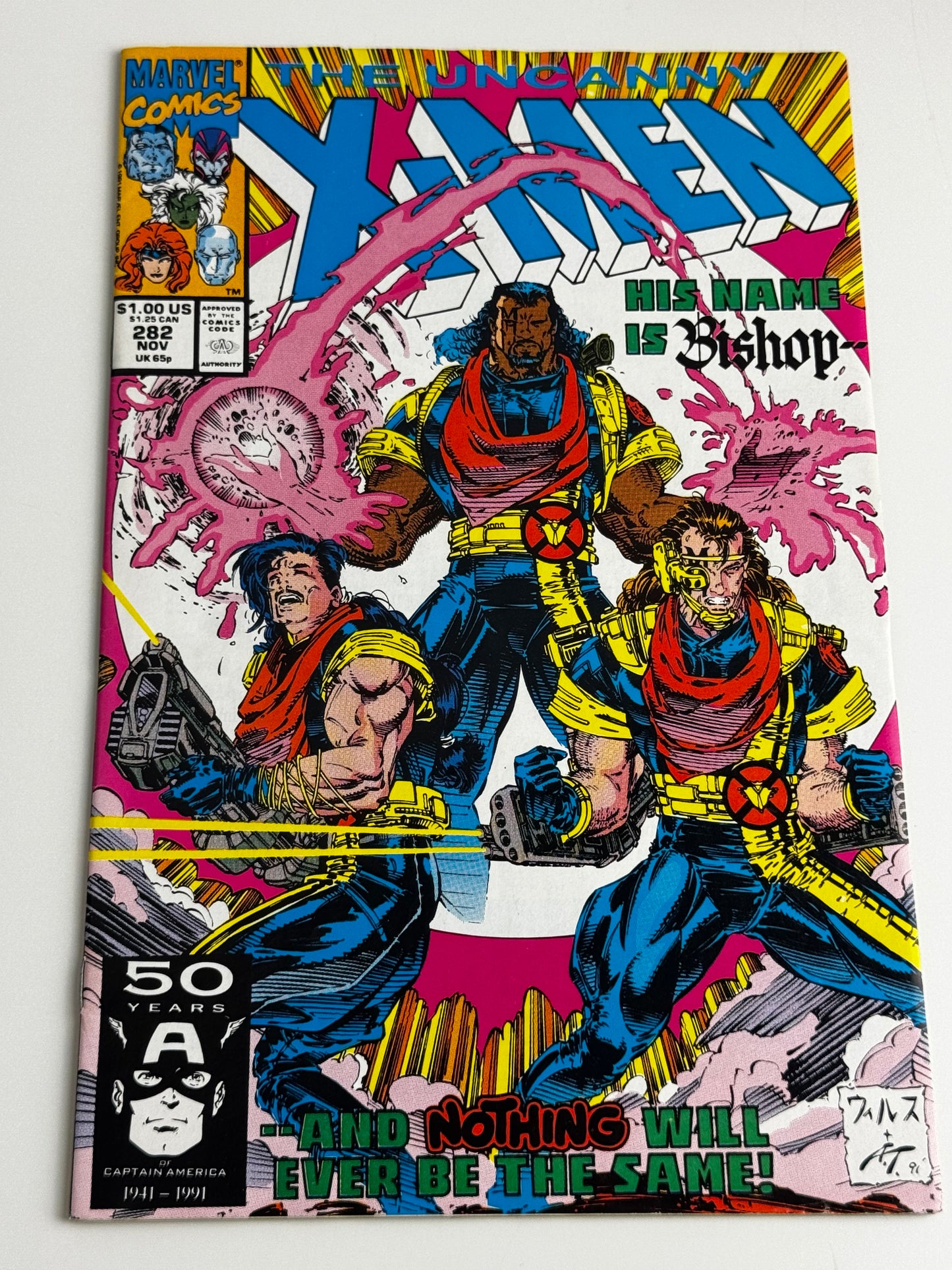 1991 - Uncanny X-Men, Vol. 1 #282 Var. A - Payback - NM- - ENG 1