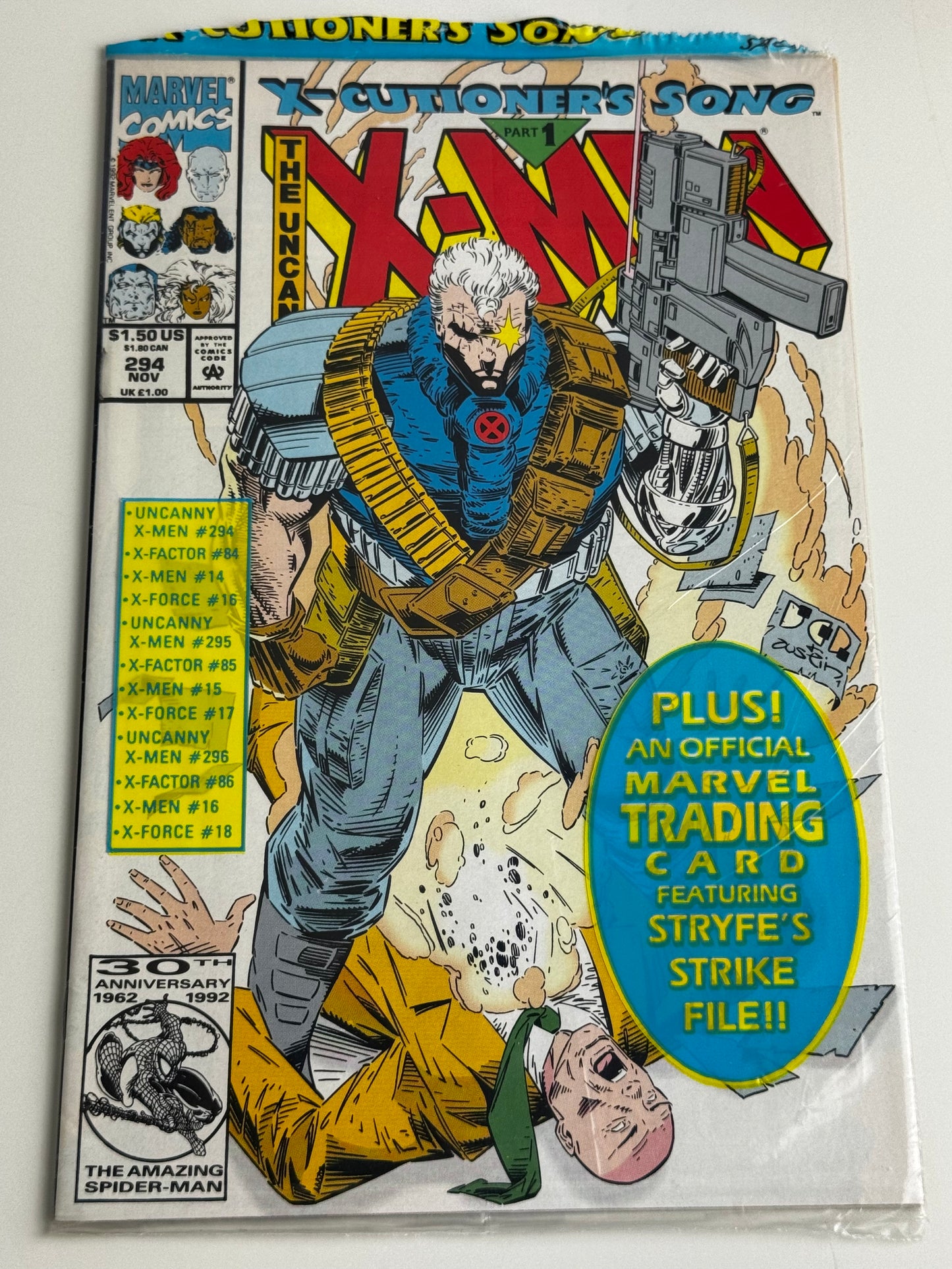 1992 - Uncanny X-Men, Vol. 1 #294 Var. A - Part 1: Overture - NM- - ENG 1
