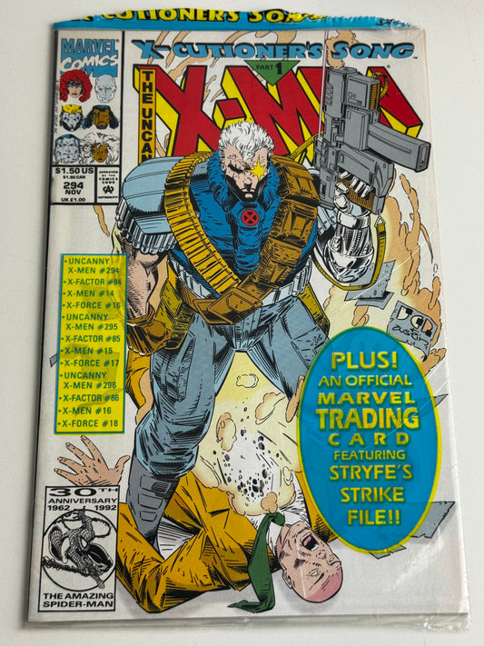 1992 - Uncanny X-Men, Vol. 1 #294 Var. A - Part 1: Overture - NM- - ENG 1