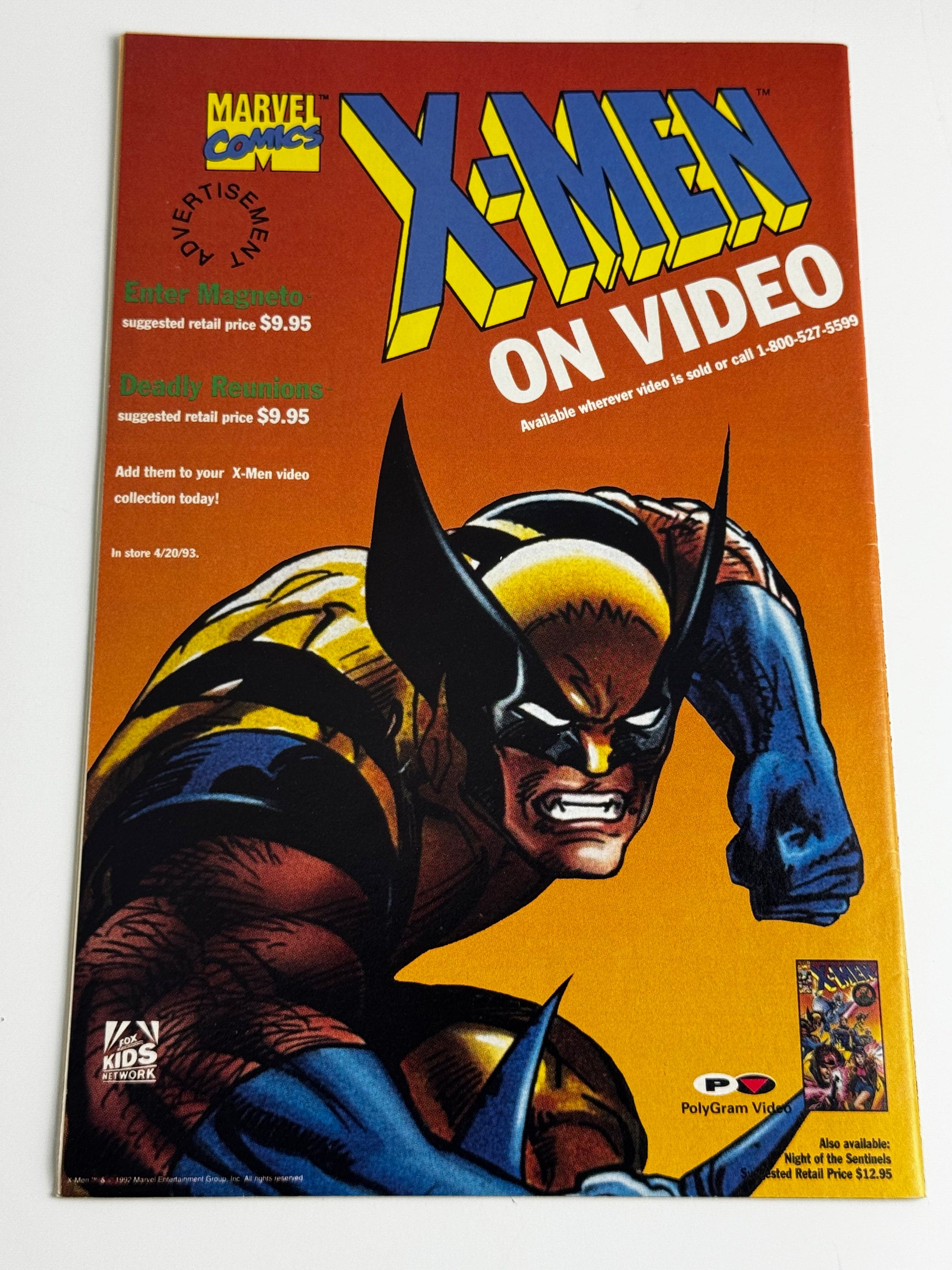 1993 - Uncanny X-Men, Vol. 1 #299 Var. A - Nightlines - NM- - ENG 2
