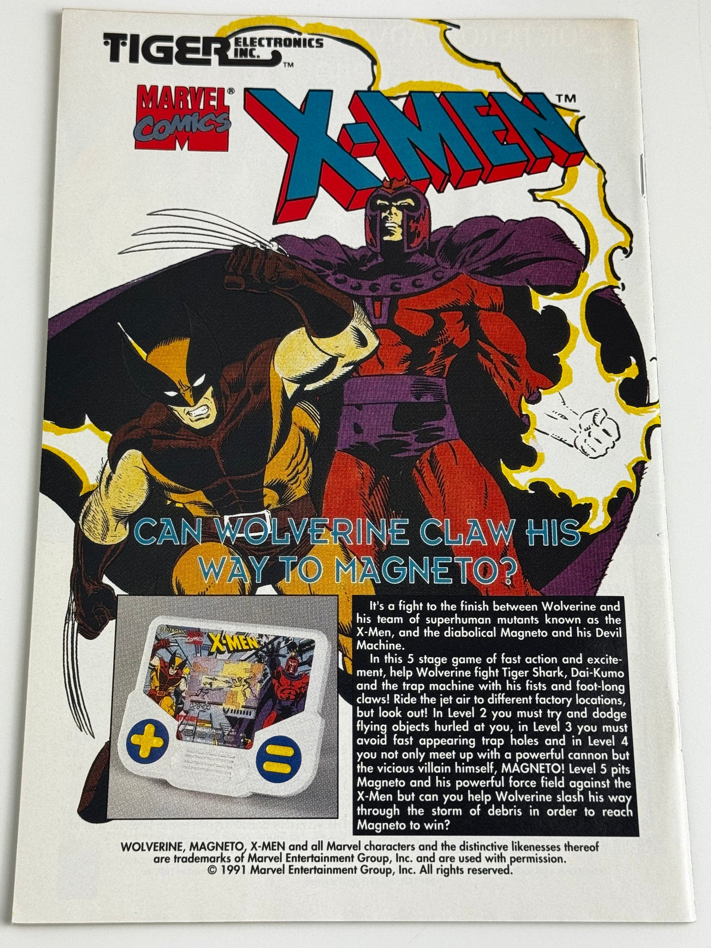 1991 - X-Force, Vol. 1 #5 Var. A - Under the Magnifying Glass - VF/NM - ENG 2