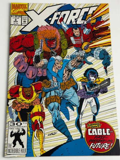 1992 - X-Force, Vol. 1 #8 Var. A - Flashed Before My Eyes - VF/NM - ENG 1