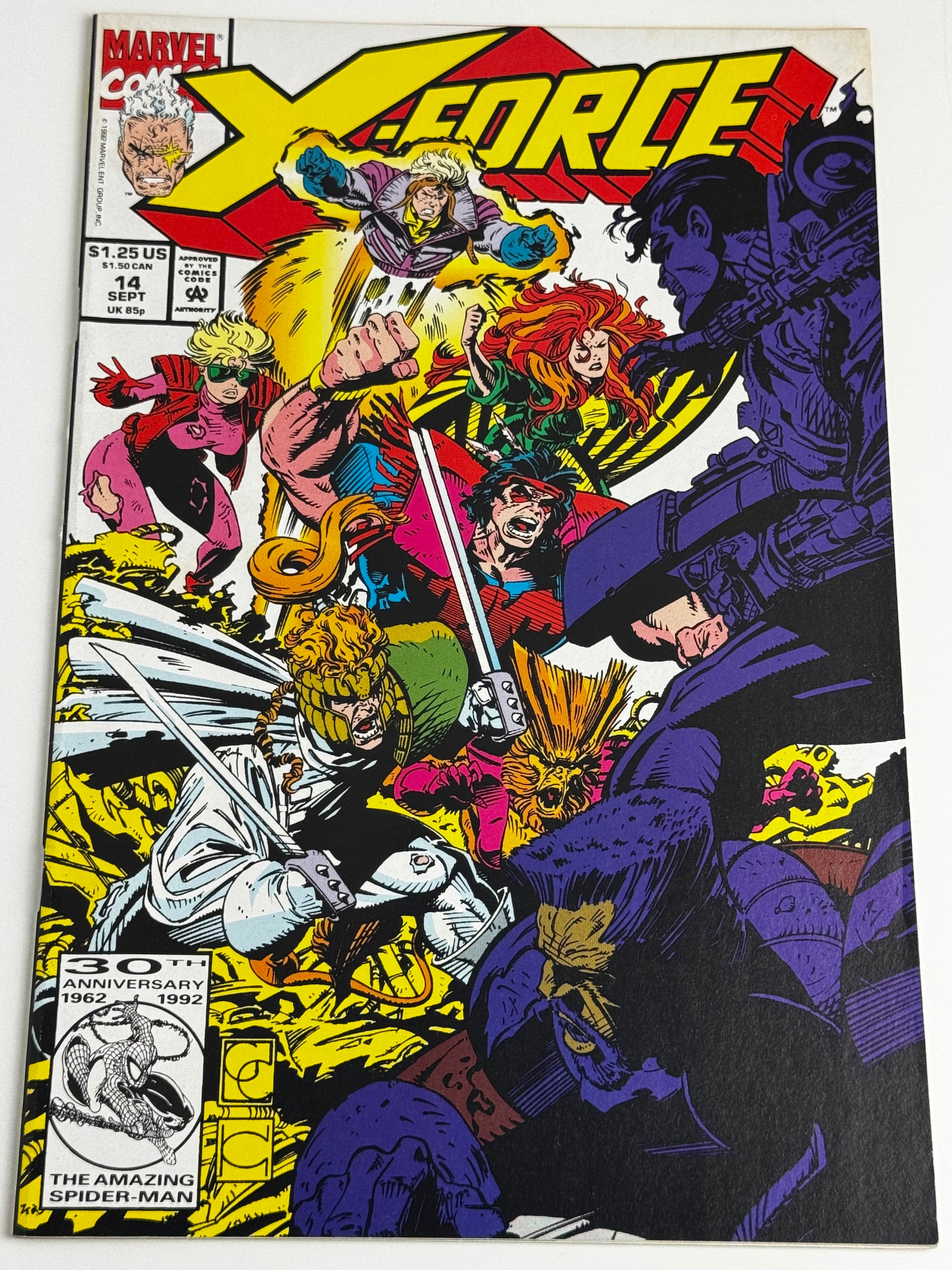 1992 - X-Force, Vol. 1 #14 Var. A - Payback! - VF/NM - ENG 1