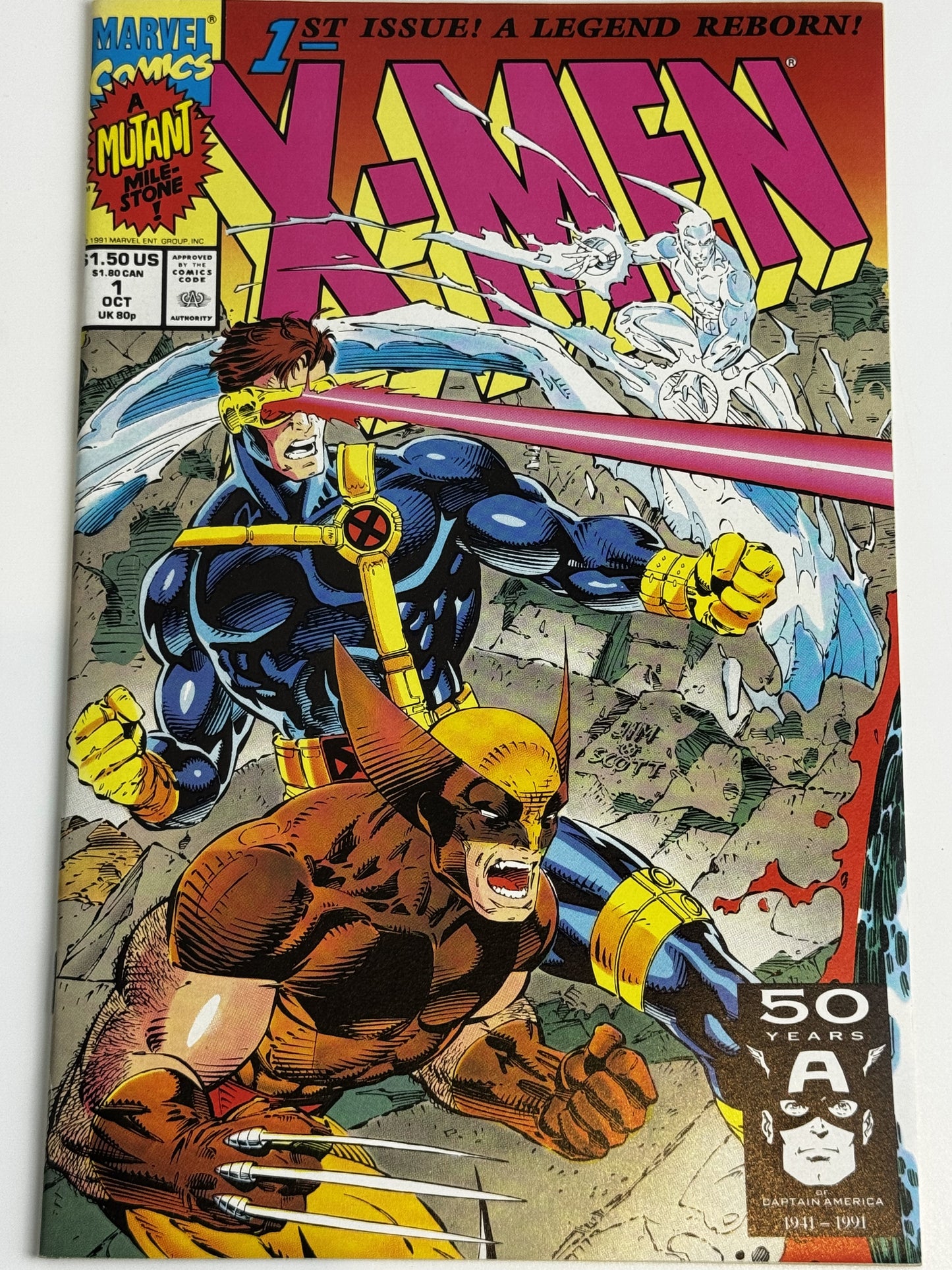 1991 - X-Men, Vol. 1 #1 Var. C - Rubicon - NM - ENG 1