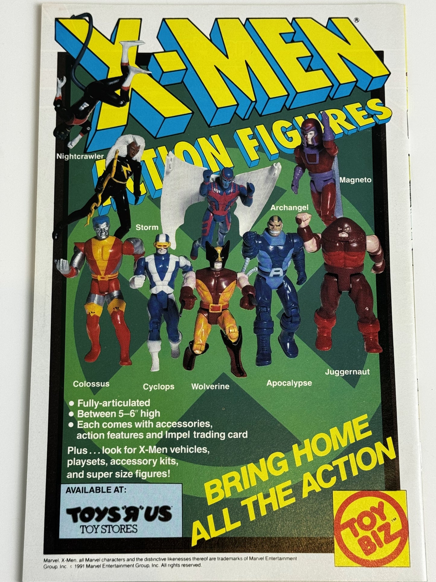 1991 - X-Men, Vol. 1 #1 Var. C - Rubicon - NM - ENG 2