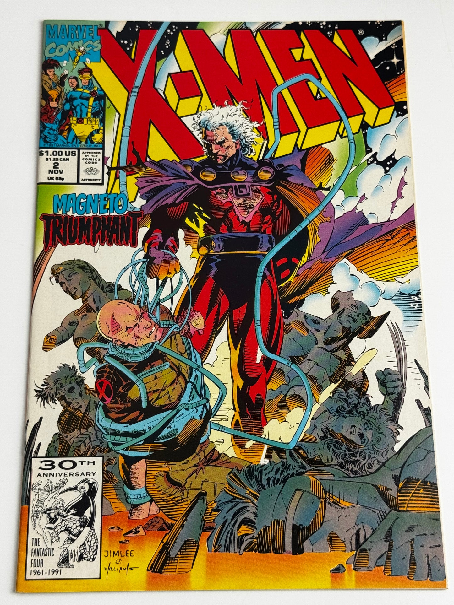 1991 - X-Men, Vol. 1 #2 Var. A - Firestorm - NM - ENG 1