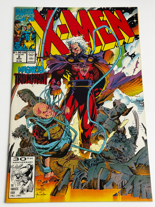 1991 - X-Men, Vol. 1 #2 Var. A - Firestorm - NM - ENG 1