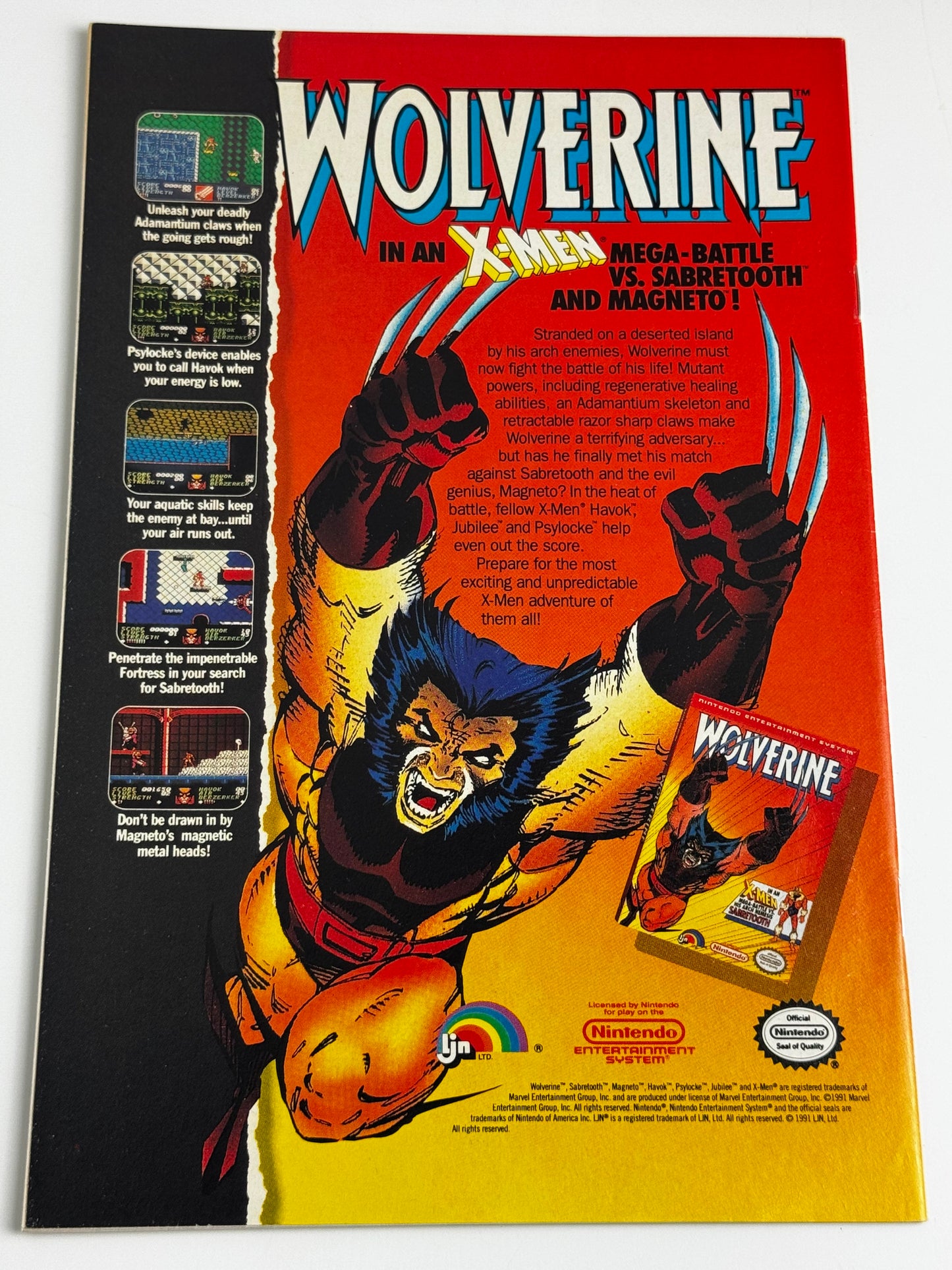 1991 - X-Men, Vol. 1 #2 Var. A - Firestorm - NM - ENG 2