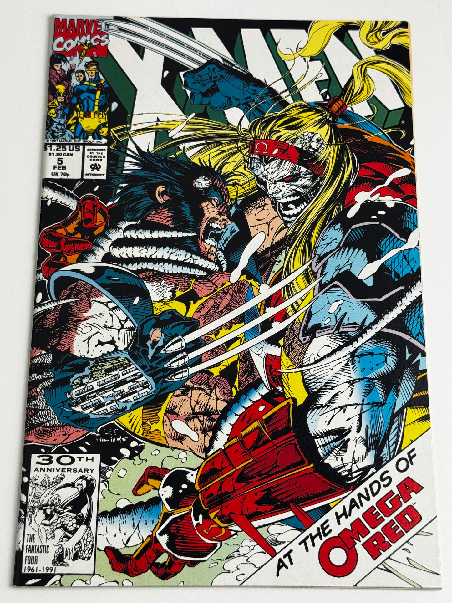 1992 - X-Men, Vol. 1 #5 Var. A - Blowback - NM- - ENG 1