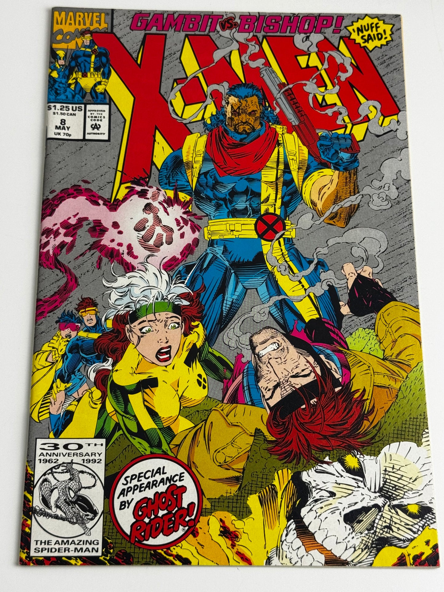 1992 - X-Men, Vol. 1 #8 Var. A - Tooth and Claw - NM- - ENG 1