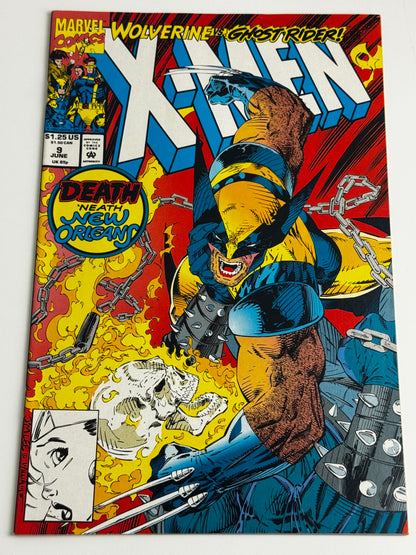 1992 - X-Men, Vol. 1 #9 Var. A - The Not So Big Easy - NM- - ENG 1
