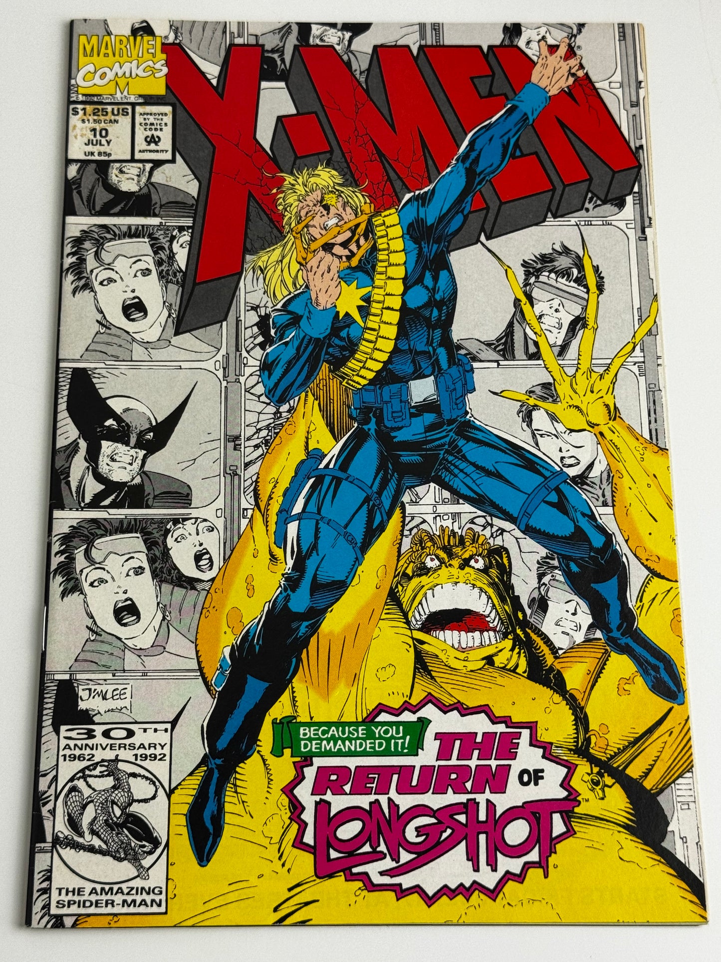 1992 - X-Men, Vol. 1 #10 Var. A - Where Happy Little Bluebirds Fly.. - NM- - ENG 1
