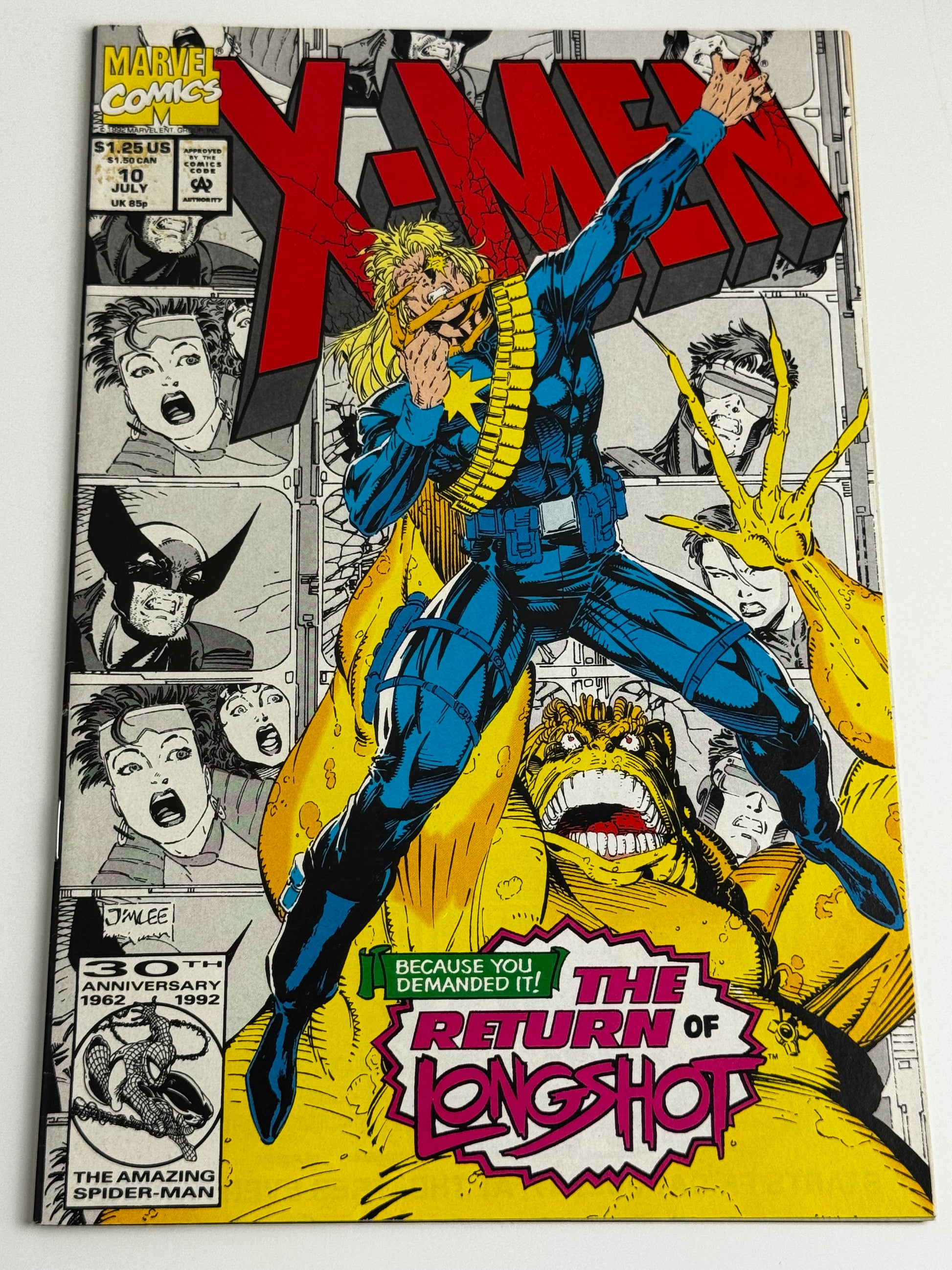 1992 - X-Men, Vol. 1 #10 Var. A - Where Happy Little Bluebirds Fly.. - NM- - ENG 1