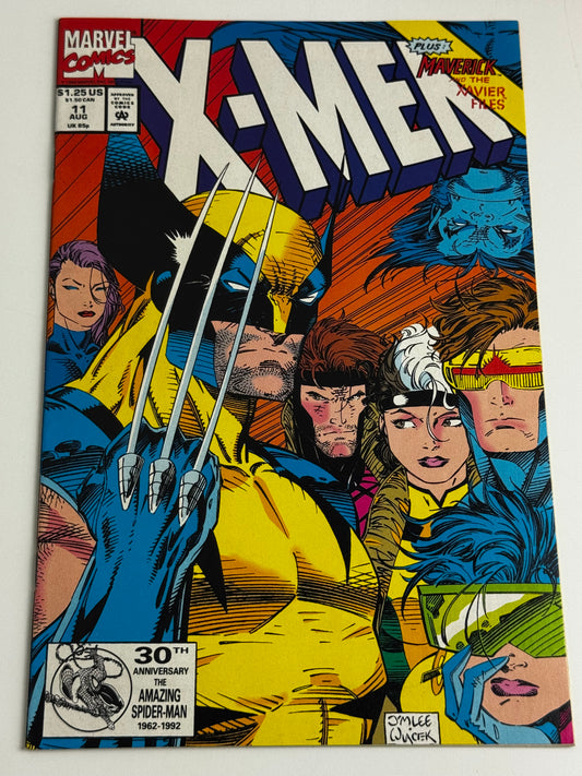 1992 - X-Men, Vol. 1 #11 Var. A - The X-Men Vs. The X-Men! (Again) - NM- - ENG 1