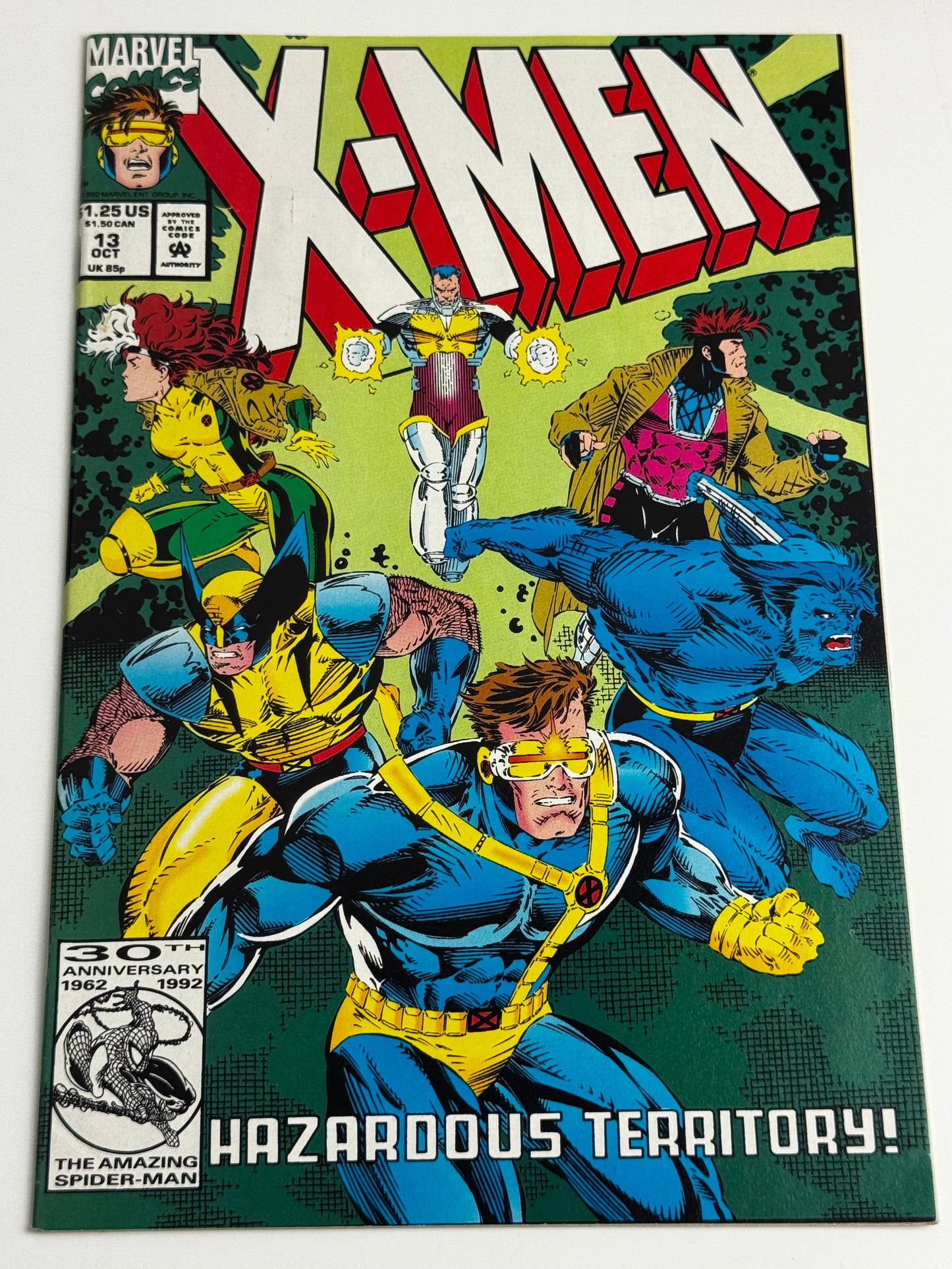 1992 - X-Men, Vol. 1 #13 Var. A - Hazardous Territory - NM- - ENG 1