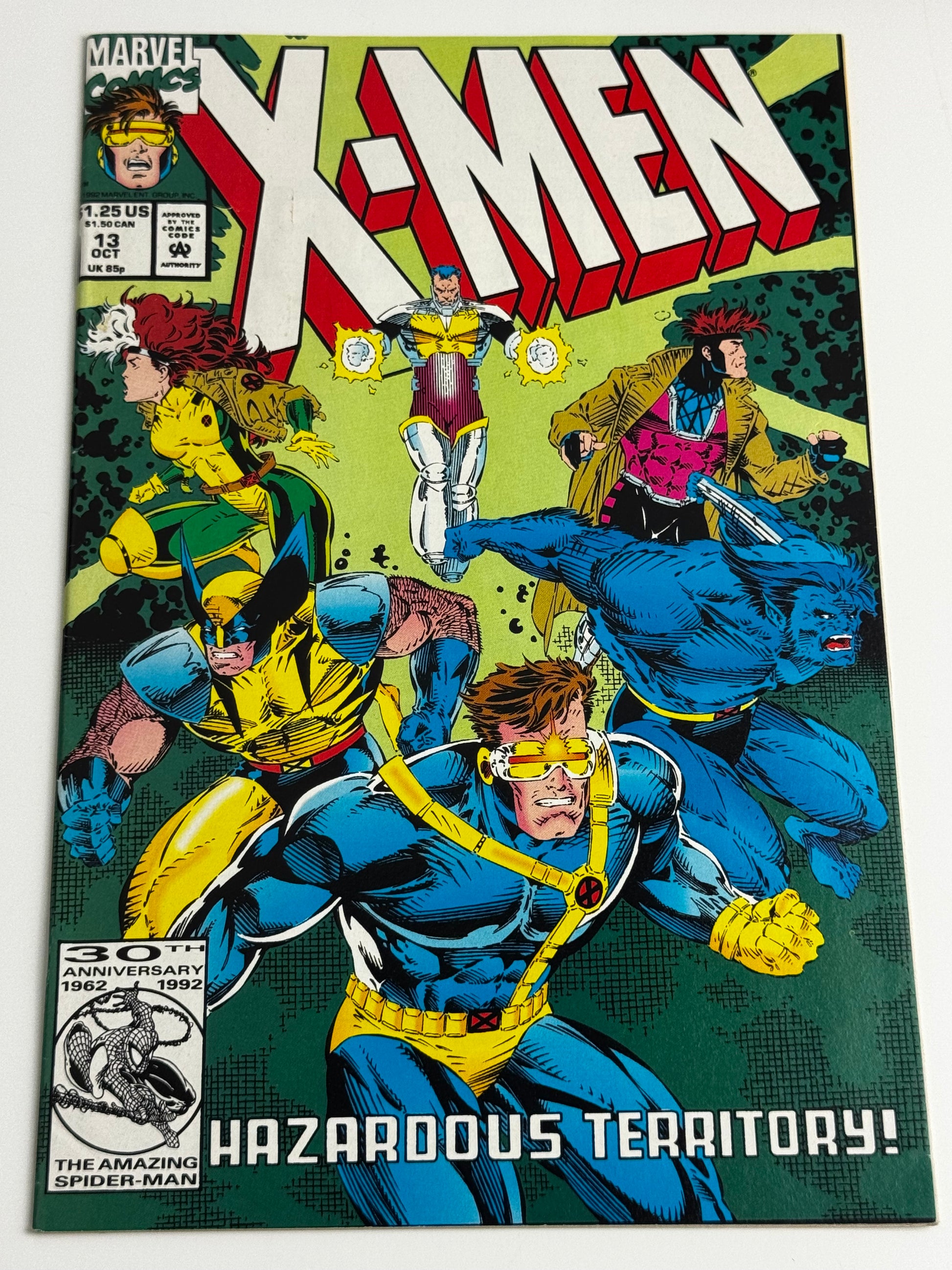 1992 - X-Men, Vol. 1 #13 Var. A - Hazardous Territory - NM- - ENG 1
