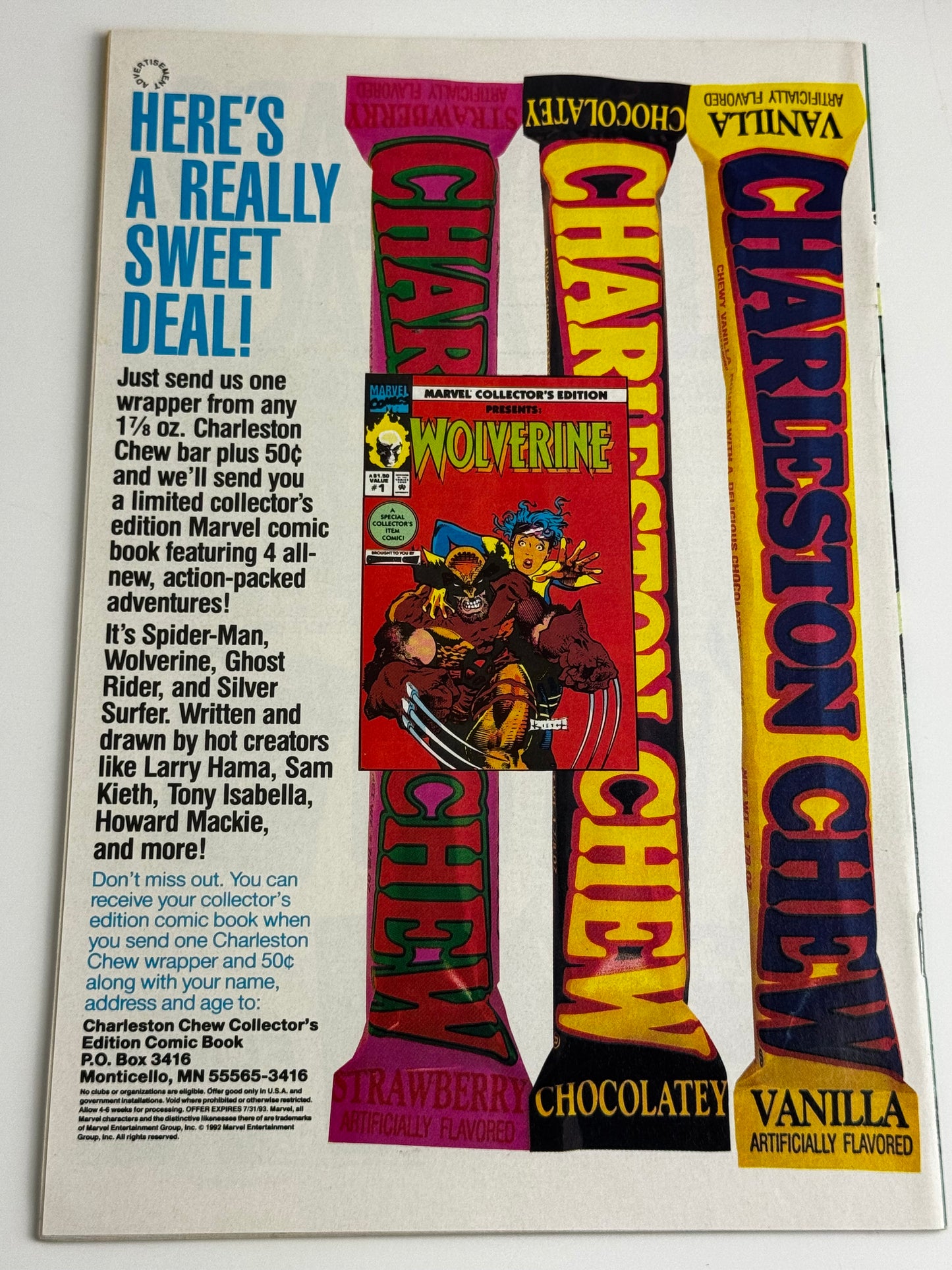 1992 - X-Men, Vol. 1 #13 Var. A - Hazardous Territory - NM- - ENG 2