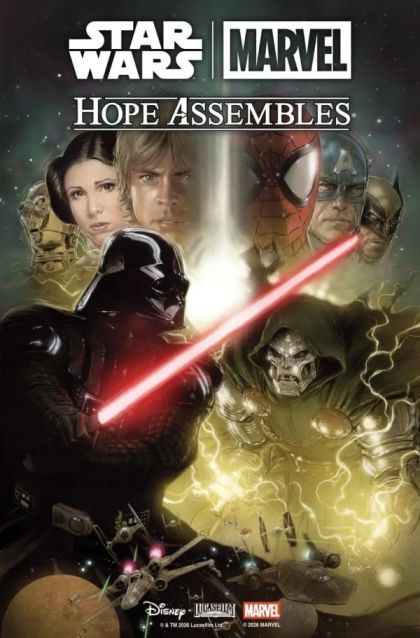 Star Wars/Marvel: Hope Assembles #1 Cvr C Kaare Andrews Battle Var - M - ENG - PROMO 1