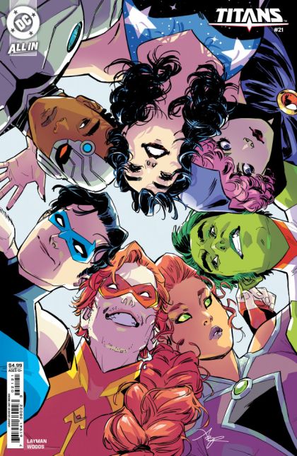 2025 - Titans, Vol. 4 #21 Var. B - Mind Field - M - ENG - PRE-ORDER 1