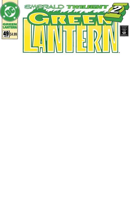 2026 - Green Lantern, Vol. 3 #49 Var. E - M - ENG - PRE-ORDER 1