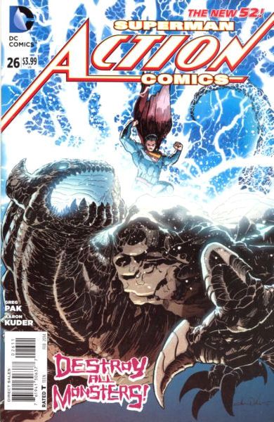 2013 - Action Comics, Vol. 2 #26 Var. A - Monster - M - ENG - PRE-ORDER 1