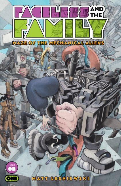 2026 - Faceless and the Family: Maze of the Mechanical Aliens #2 Var. B - M - ENG - PRE-ORDER 1