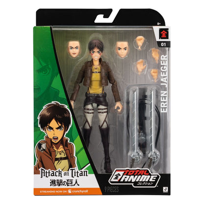Attack on Titan Total Anime Action Figure Eren Jaeger 17 cm - M 6