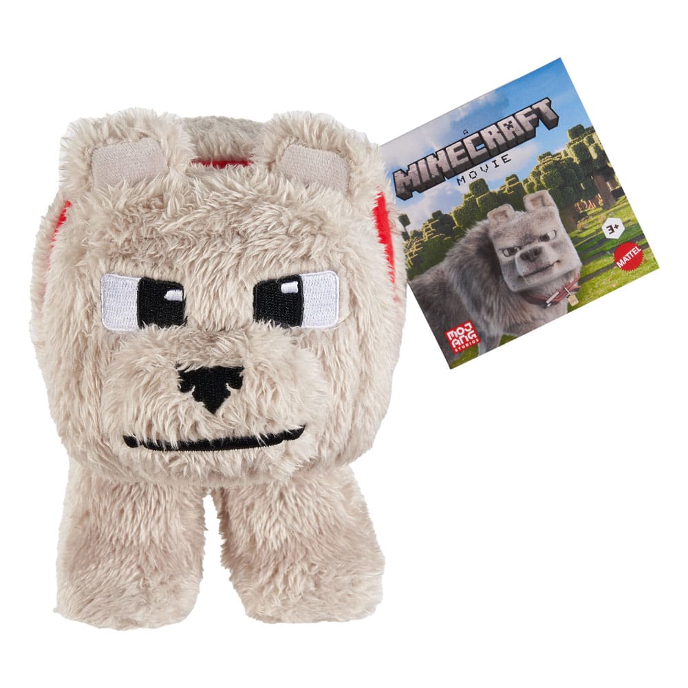 A Minecraft Movie Plush Figure Dennis The Wolf 20 cm - M 2
