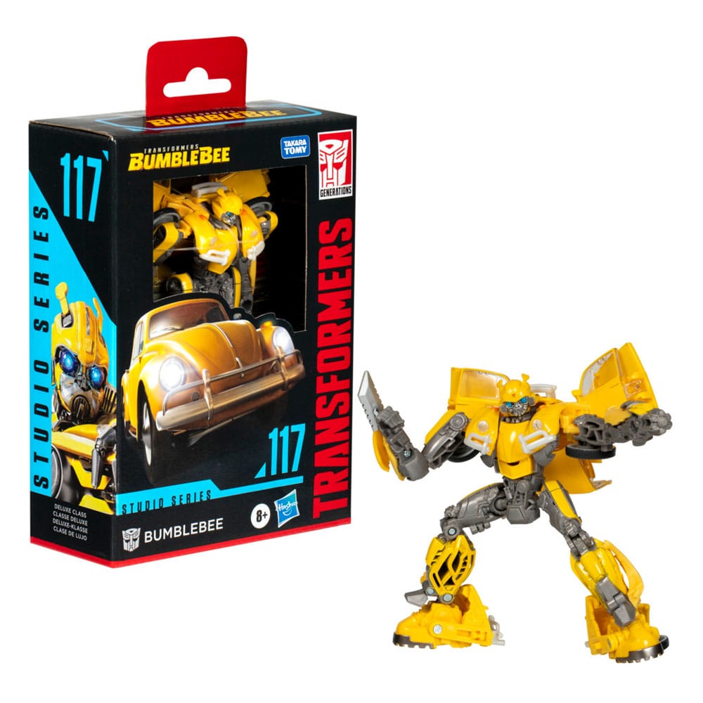 Transformers: Bumblebee Generations Studio Series Deluxe Class Action Figure Bumblebee 11 cm - M 3
