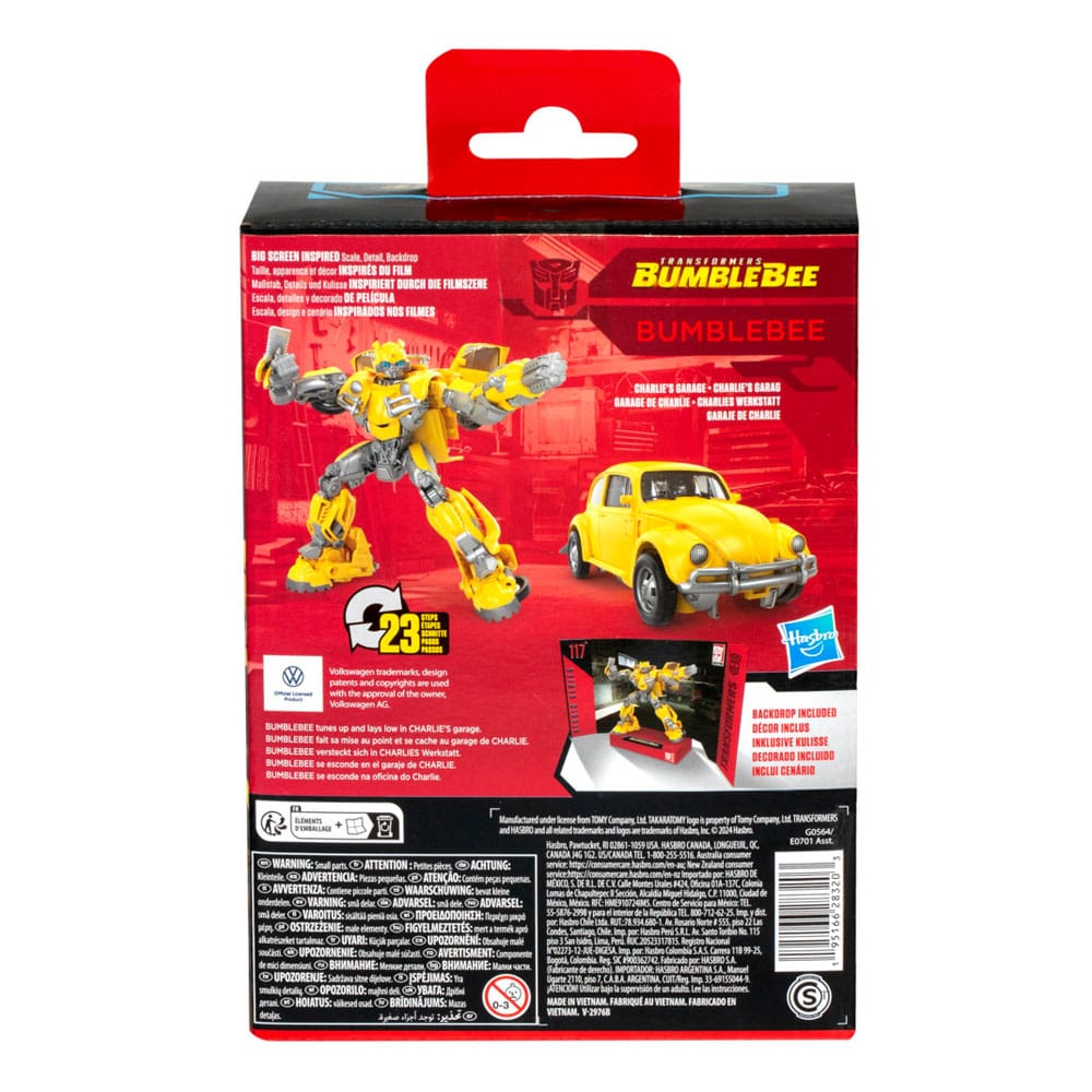 Transformers: Bumblebee Generations Studio Series Deluxe Class Action Figure Bumblebee 11 cm - M 5