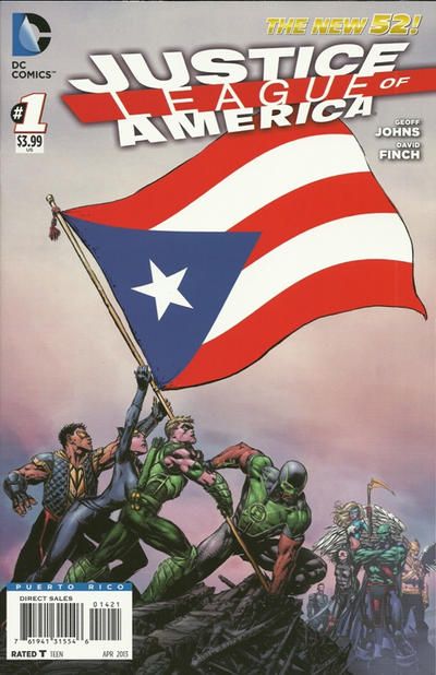 2013 - Justice League of America, Vol. 3 #1 Var. .PR - Chapter One - M - ENG - PRE-ORDER 1