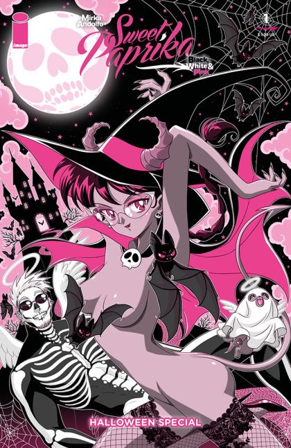 2026 - Mirka Andolfo's Sweet Paprika: Black, White & Pink - Halloween Special #1 Var. C - M - ENG - PROMO 1