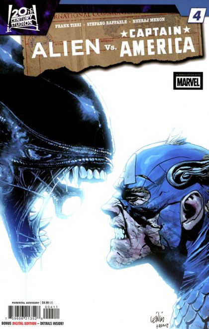 2026 - Alien vs. Captain America #4 Var. A - M - ENG 1