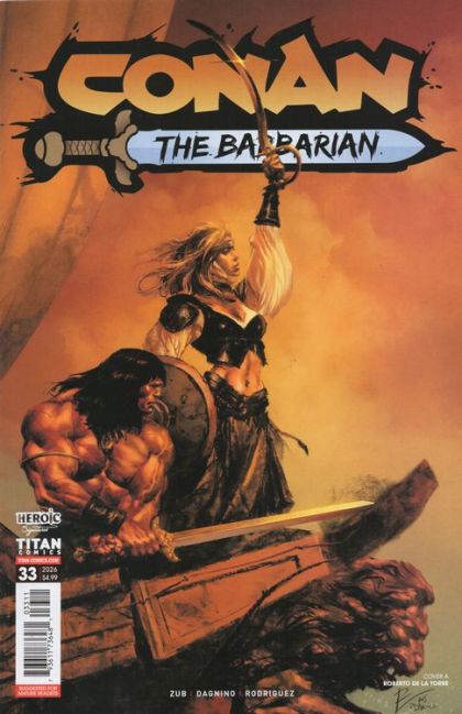 2026 - Conan the Barbarian (Titan Comics) #33 Var. A - M - ENG - PRE-ORDER 1